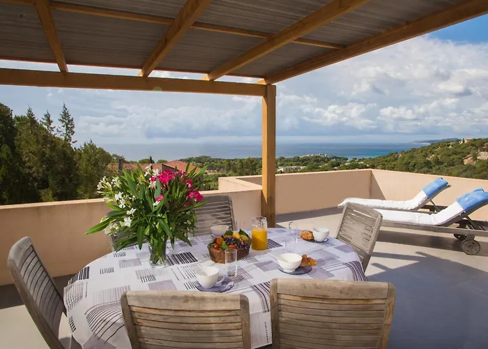 Les Terrasses De Scalegiu Tatil Evi Porto-Vecchio (Corsica)